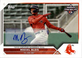 2023 Miguel Bleis Topps Pro Debut AUTO AUTOGRAPH #PD-95 Boston Red Sox