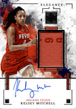 2025 Kelsey Mitchell Panini Impeccable WNBA ELEGANCE JERSEY AUTO 68/99 AUTOGRAPH RELIC #EJA-KM Indiana Fever