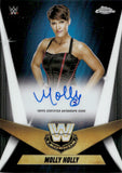 2025 Molly Holly Topps Chrome REFRACTOR LEGENDARY AUTO 105/175 AUTOGRAPH #LCA-ML WWE Legend