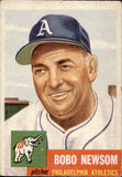 1953 Bobo Newsom Topps ROOKIE RC #15 Philadelphia Athletics BV $40