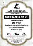2023 Jazz Chisholm Jr. Topps Transcendent VIP PARTY 1/1 ONE OF ONE #39 Miami Marlins