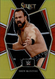 2022 Drew McIntyre Panini Select WWE GOLD PREMIER LEVEL 05/10 #181 Friday Night Smackdown