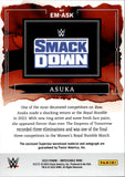 2023 Asuka Panini Immaculate ELEGANCE SHIRT AUTO 70/75 AUTOGRAPH RELIC #EM-ASK Friday Night Smackdown