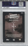 2025 Shawn Michaels Topps Chrome x Cactus Jack ORANGE REFRACTOR RODEO REBELS 03/25 PSA 8 #7 WWE HOF 8618