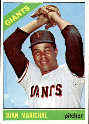 1966 Juan Marichal Topps #420 San Francisco Giants BV $50 1