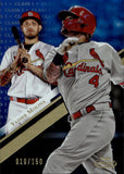 2019 Yadier Molina Topps Gold Label CLASS 1 BLUE 010/150 #58 St. Louis Cardinals