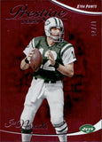 2023 Joe Namath Panini Prestige XTRA POINTS PINK 17/25 #230 New York Jets HOF