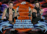 2026 LA Knight Jacob Fatu Topps Cosmic Chrome WWE ORANGE RAYWAVE 24/25 GALACTIC SHOWDOWN #GS-9 Monday Night Raw