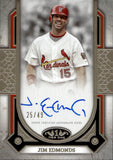2024 Jim Edmonds Topps Tier One PRIME PERFORMERS AUTO 25/49 AUTOGRAPH #PPA-JE St. Louis Cardinals