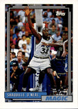 1992-93 Shaquille O'Neal Topps ROOKIE RC #362 Orlando Magic HOF 9