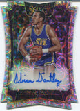 2016-17 Adrian Dantley Panini Select SCOPE DIE CUT AUTO 16/49 AUTOGRAPH #21 Utah Jazz HOF