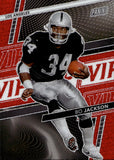 2026 Bo Jackson Panini The National VIP RED ICE PRIZM 35/99 #BJ Oakland Raiders