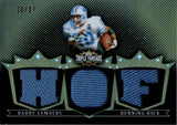 2007 Barry Sanders Topps Triple Threads TRIPLE SEPIA JERSEY NUMBER 20/27 RELIC #TTR-47 Detroit Lions HOF