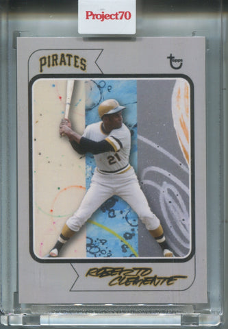 2021 Roberto Clemente Topps Project 70 Futura 1974 TOPPS #349 Pittsburgh Pirates HOF