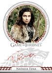 2022 Natalia Tena as Osha Rittenhouse Game of Thrones Volume 2 RED INK AUTO AUTOGRAPH #_NATE 2