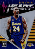 2018-19 Kobe Bryant Donruss Optic HOLO SILVER ALL HEART #19 Los Angeles Lakers HOF
