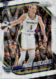 2025 Paige Bueckers Panini Prizm WNBA WHITE SEISMIC ROOKIE RC #5 Dallas Wings