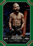 2024 Deiveson Figueiredo Topps Chrome GREEN REFRACTOR 04/99 #57 Flyweight