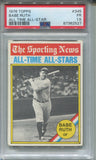 1976 Babe Ruth Topps ALL TIME ALL-STARS PSA 1.5 #345 New York Yankees HOF 2527