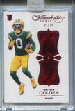 2025 Matthew Golden Panini Flawless ROOKIE RUBY RED 23/25 #12 Green Bay Packers