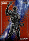 2025 Ultron Topps Chrome Marvel Studios "THE SNAP" VARIATION ORANGE REFRACTOR 25/25 #S-54 Avengers Age of Ultron