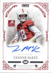 2022 Tanner McKee Onyx Vintage ROOKIE BLUE INK AUTO AUTOGRAPH RC #CATM Philadelphia Eagles