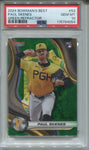 2024 Paul Skenes Bowman's Best GREEN REFRACTOR ROOKIE 02/99 RC PSA 10 #53 Pittsburgh Pirates 4054