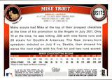 2011 Mike Trout Topps Update ROOKIE RC #US175 Anaheim Angels 1