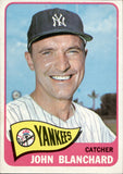 1965 John Blanchard Topps #388 New York Yankees BV $15