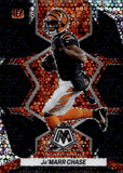 2022 Ja'Marr Chase Panini Mosaic No Huddle BLACK 1/1 ONE OF ONE #41 Cincinnati Bengals