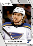 2023-24 Robert Thomas O-PEE-CHEE PRE-GAME WARM-UP JERSEY VARIATION #22 St. Louis Blues
