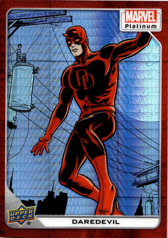 2023 Daredevil Upper Deck Marvel Platinum RED PRISM 188/199 #96
