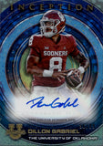 2022-23 Dillon Gabriel Bowman University Inception ROOKIE AUTO 96/99 AUTOGRAPH RC #BIA-DG Cleveland Browns