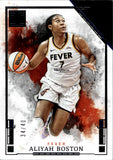 2025 Aliyah Boston Panini Impeccable WNBA SILVER 34/40 #59 Indiana Fever