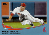 2013 Mike Trout Bowman BLUE BORDER #536 Anaheim Angels
