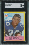 1967 Dan Reeves Philadelphia SGC 5 #58 Dallas Cowboys 7841