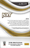 2023 Ava Panini Immaculte WWE ROOKIE SHIRT AUTO 81/99 AUTOGRAPH RELIC RC #MA-AVA NXT