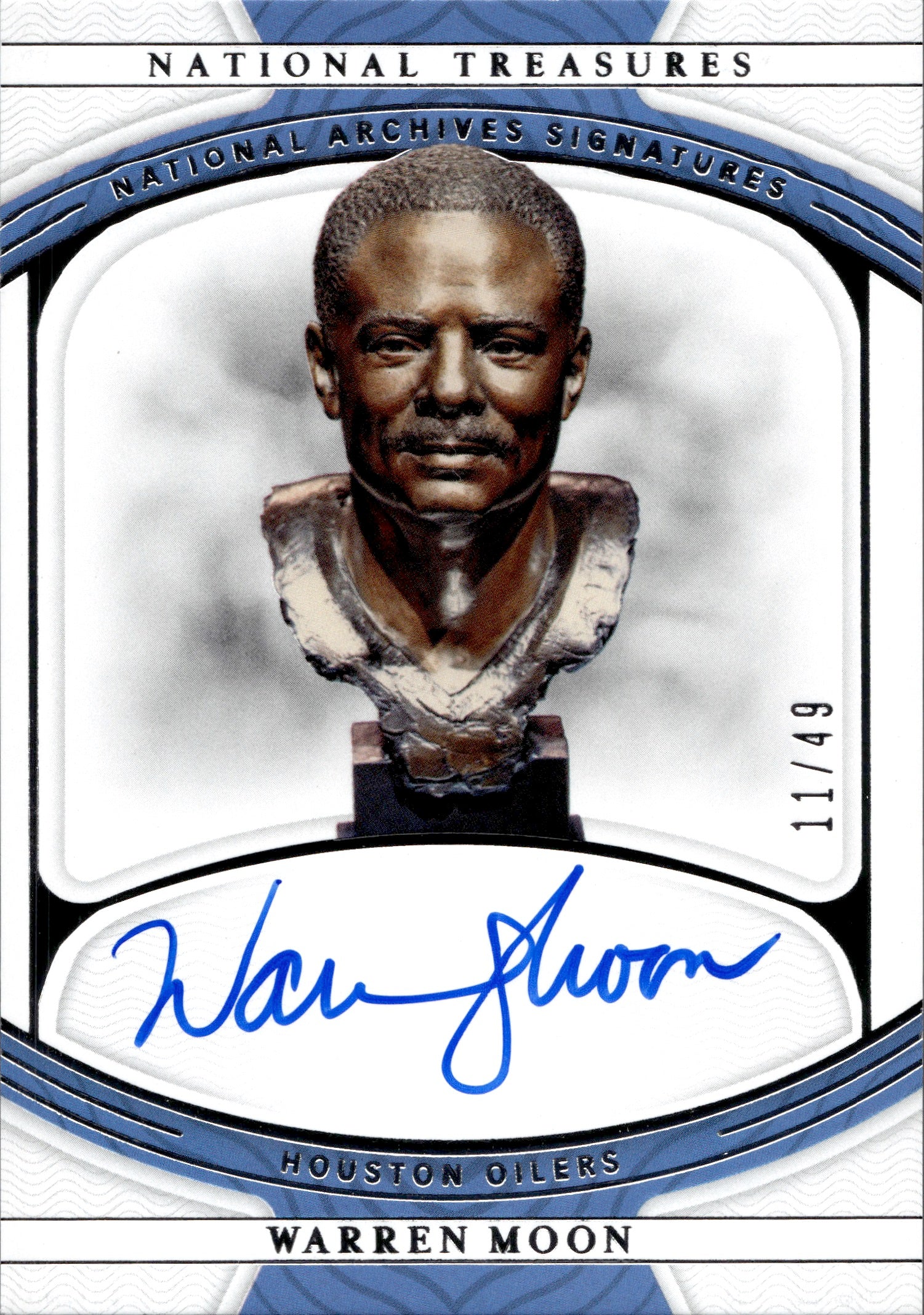 Signature Collectibles WARREN MOON AUTOGRPAHED HAND SIGNED HOUSTON