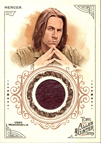 2019 Matthew Mercer Topps Allen & Ginter SHIRT RELIC #FSRA-MM Voice Actor