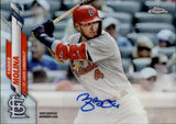 2020 Yadier Molina Topps Chrome REFRACTOR AUTO AUTOGRAPH #USA-YM St. Louis Cardinals
