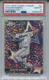 2025 Agustin Ramirez Topps Cosmic Chrome STARFRACTOR ROOKIE RC PSA 10 #82 Miami Marlins 8754