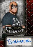 2025 The Barbarian Leaf Optichrome Combat Auto Autograph Gold Vinyl 1/1 #OC-TB1