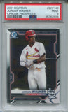 2021 Jordan Walker Bowman Chrome PROSPECT PSA 9 #BCP146 St. Louis Cardinals 2803