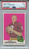 1969 Sonny Jurgensen Topps PSA 5 #227 Washington Redskins HOF 0624