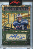 2025 Eddie George Leaf Glory of the Game GLORY DAYS AUTO 1/6 AUTOGRAPH #GD-EG1 Tennessee Titans