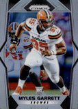 2017 Myles Garrett Panini Prizm HOLO SILVER ROOKIE RC #242 Cleveland Browns