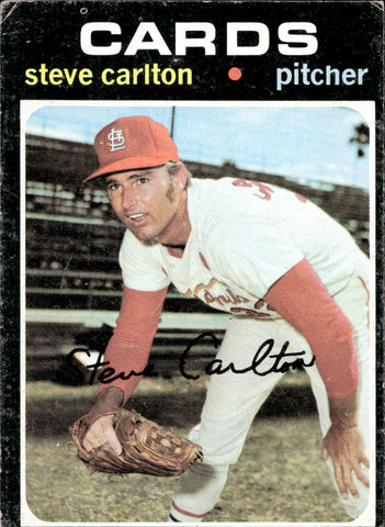  1982 Topps Baseball Card #480 Steve Carlton : Collectibles &  Fine Art