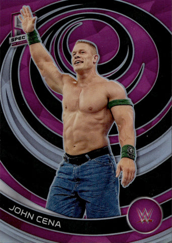 2023 John Cena Panini Chronicles SPECTRA PURPLE 053/199 #381 Friday Night Smackdown