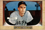 1955 Jim Piersall Bowman #16 Boston Red Sox BV $30