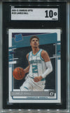 2020-21 LaMelo Ball Donruss Optic RATED ROOKIE RC SGC 10 #202 Charlotte Hornets 8672